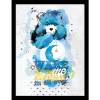 Bisounours Care Bears - poster encadré Wake Me When Its All Over (30 x 40 cm)