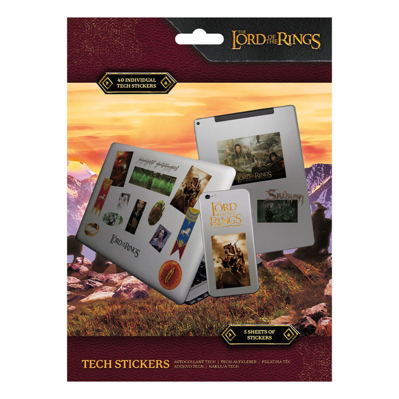 Harry Potter - Set de 40 stickers tech