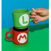 Super Mario - Set de 2 mugs empilables