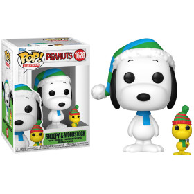 Peanuts - Pop! A Charlie Brown Christmas - Snoopy & Woodstock n°1628