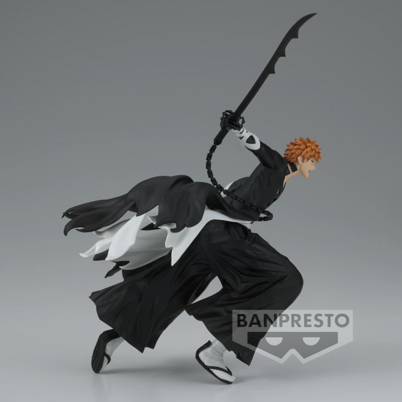 Bleach Thousand-Year Blood War - Figurine Vibration Stars Ichigo Kurosaki 12 cm BOITE OUVERTE