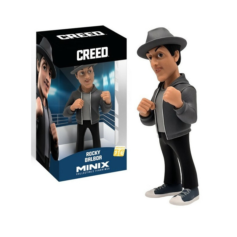 Creed - Figurine 12 cm Minix : Rocky with Leather Hat and Jacket