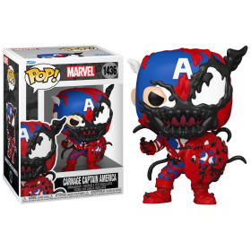 Marvel - Pop! Carnage - Carnageized Captain America n°1436