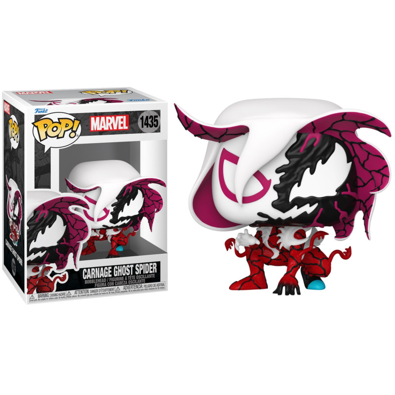 Marvel - Pop! Carnage - Carnageized Ghost Spider n°1435