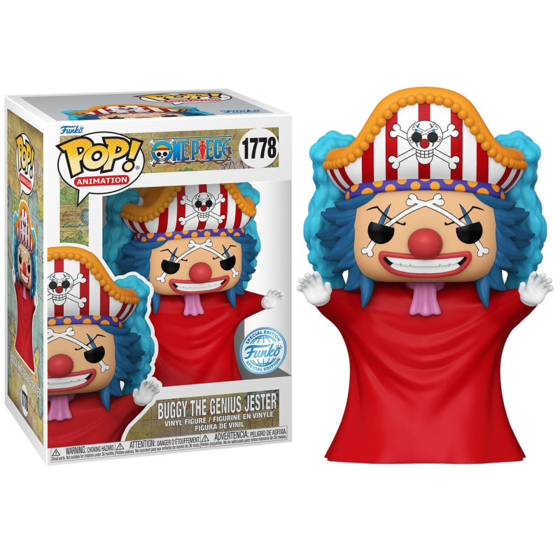 One Piece - Pop! - Buggy The Genius Jester n°1778