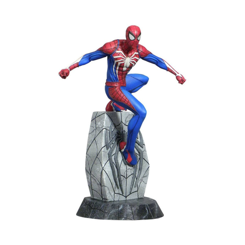 Marvel - Gallery - Statue PVC Spider-Man 25 cm (2018 PS4) BOITE OUVERTE