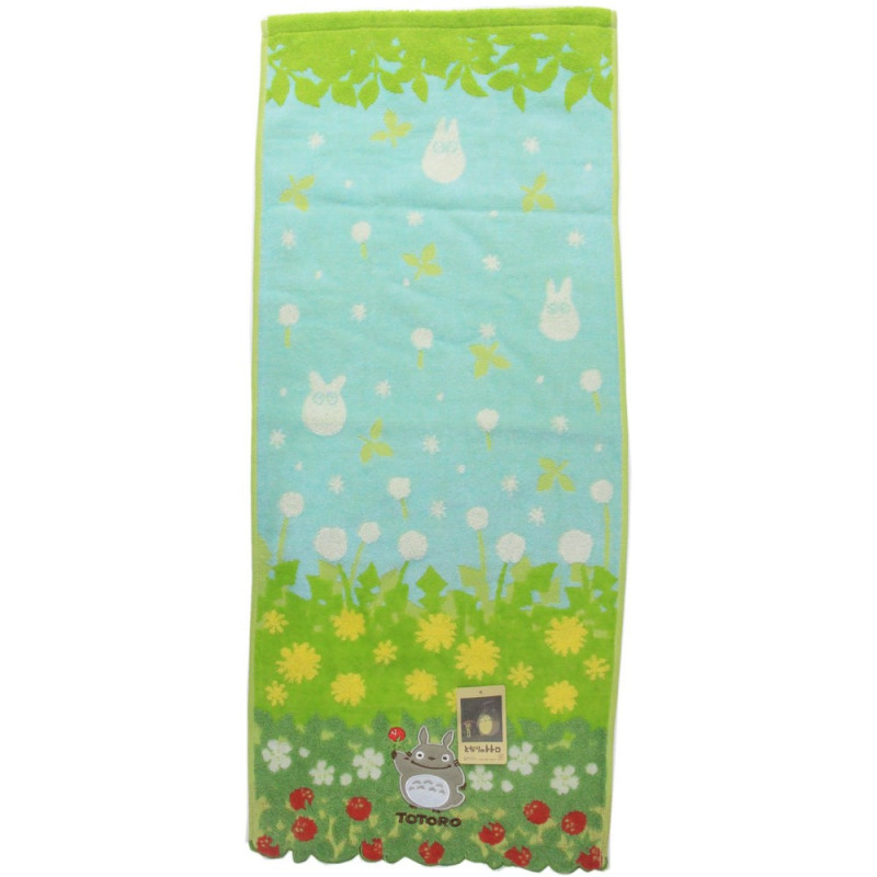 Mon voisin Totoro - Serviette torchon Fleurs & Fraises 34 x 80 cm