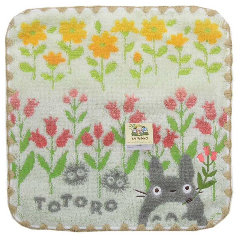 Mon voisin Totoro - Serviette Fleurs Sauvages 25 x 25 cm