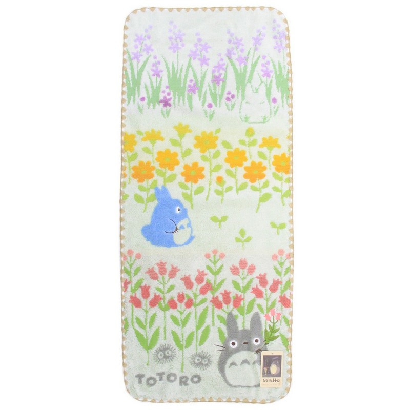 Mon voisin Totoro - Serviette torchon Fleurs Sauvages 34 x 80 cm