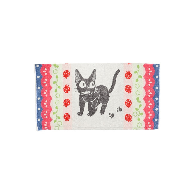 Kiki la Petite Sorcière - Taie d'oreiller Jiji Fraises 34 x 64 cm