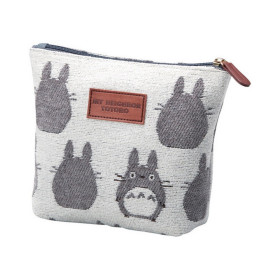 Mon Voisin Totoro - Trousse pochette Silhouette Gris