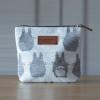 Mon Voisin Totoro - Trousse pochette Silhouette Gris