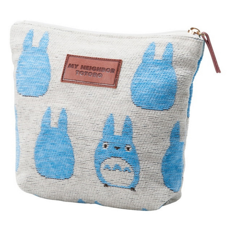 Mon Voisin Totoro - Trousse pochette Silhouette Bleu