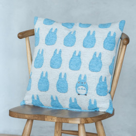 Mon voisin Totoro - Coussin Silhouette Bleu