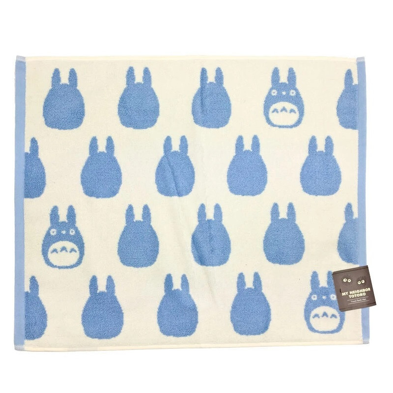 Mon Voisin Totoro - Tapis de bain Silhouette Bleu