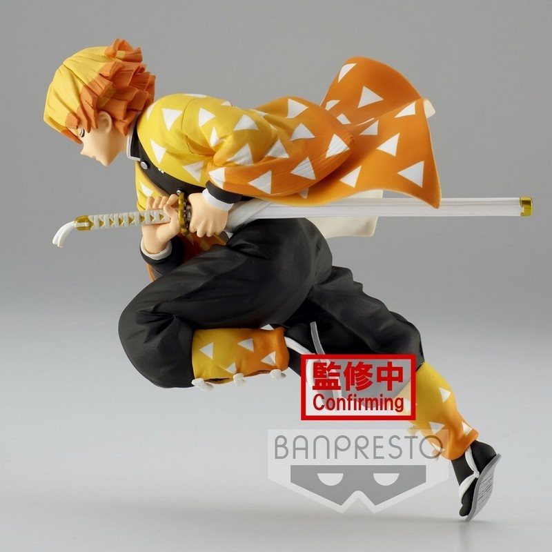 Demon Slayer (Kimetsu no Yaiba) - Figurine Vibration Stars Zenitsu Agatsuma 13 cm BOITE OUVERTE