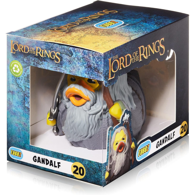 Lord of the Rings - Canard de bain Tubbz Gandalf You Shall Not Pass Boxed Edition 10 cm