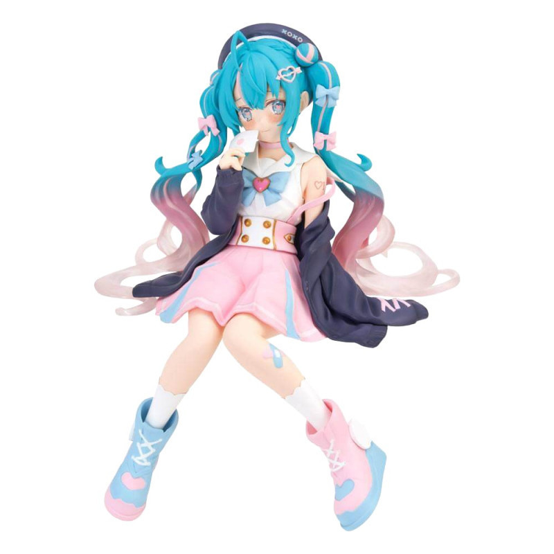 Hatsune Miku - Figurine Noodle Stopper Love Sailor Grey Color Ver. 13 cm