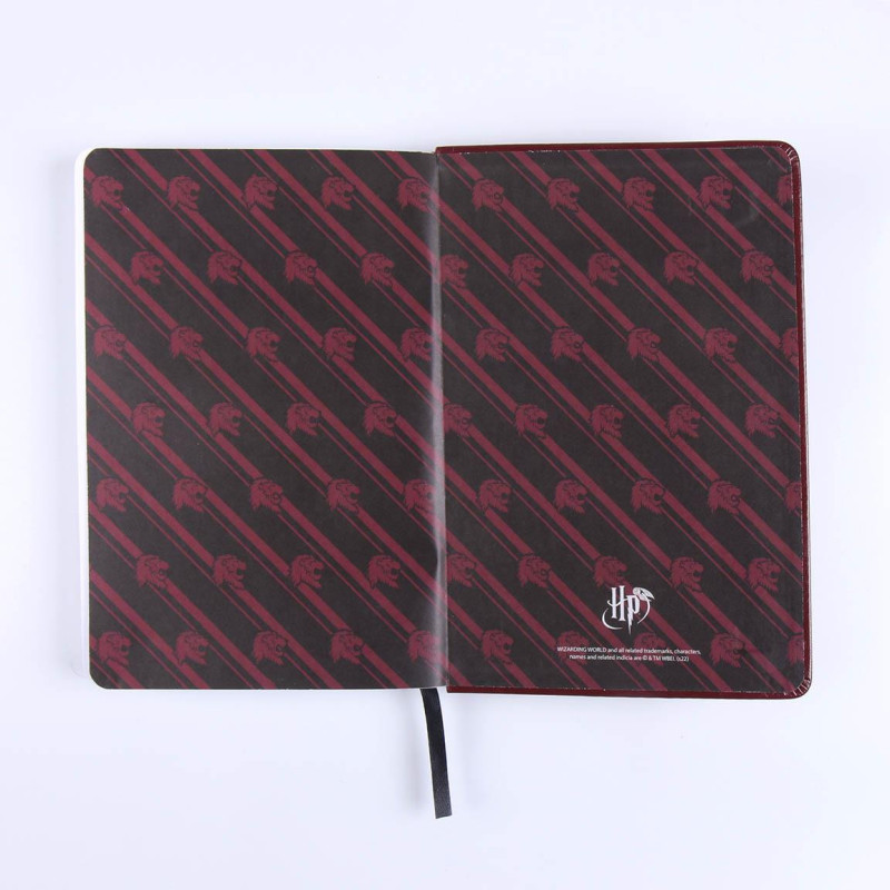 Harry Potter - Carnet premium A5 Gryffindor