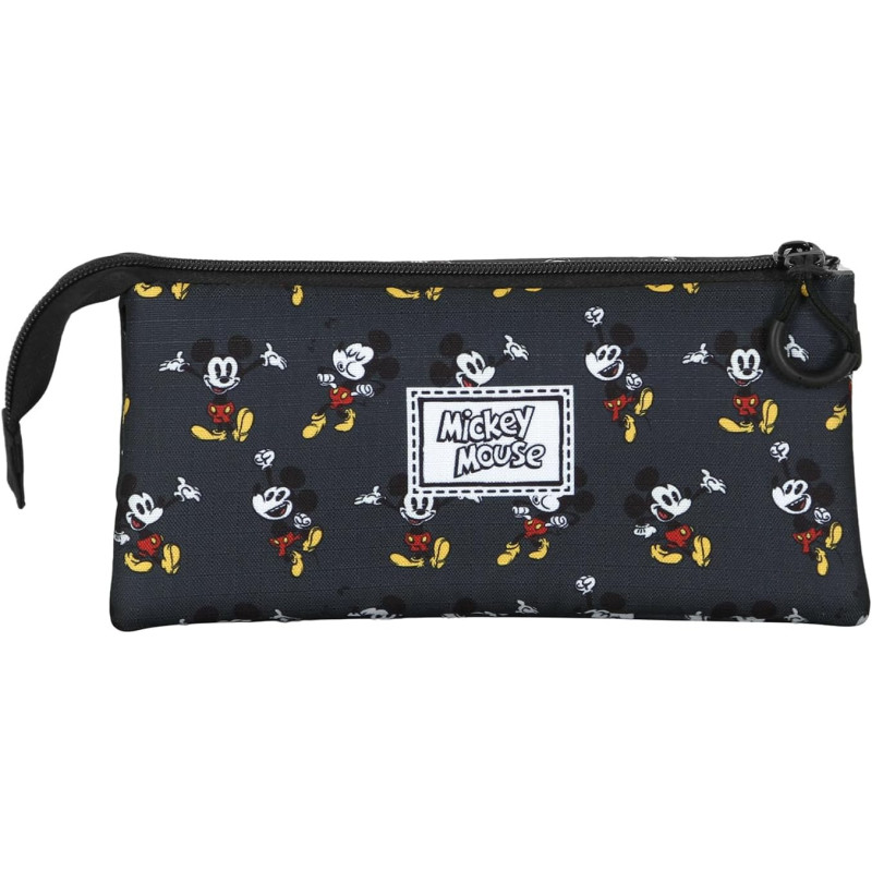 Disney - Trousse triple Mickey Mouse