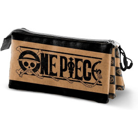 One Piece - Trousse triple Logo