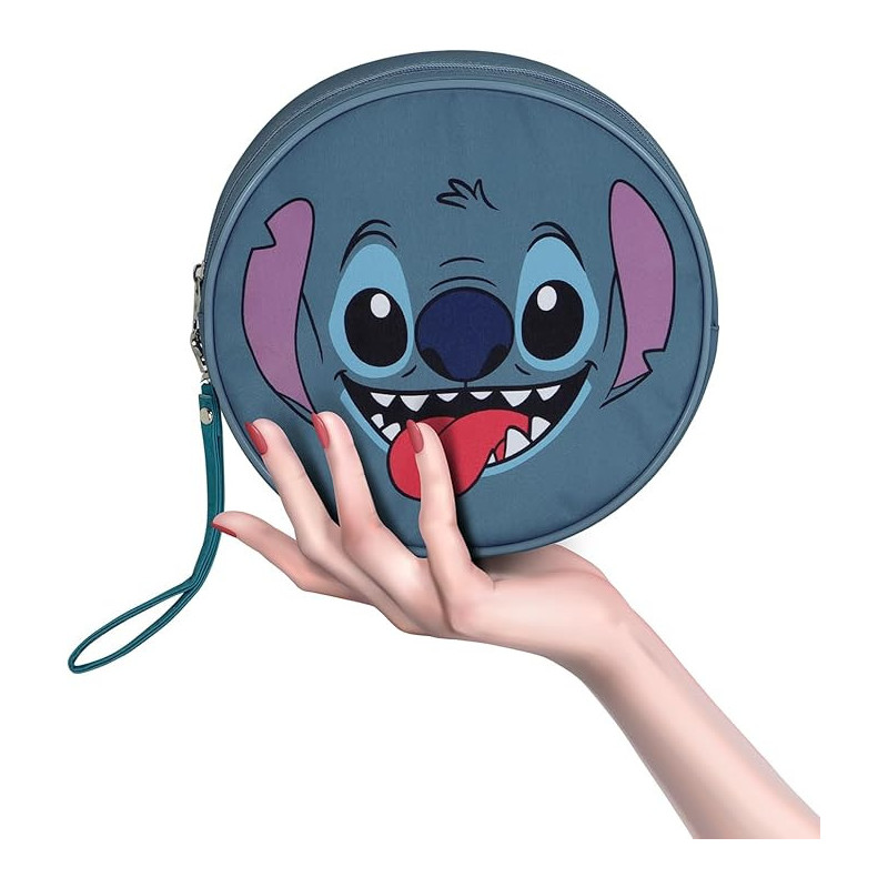 Disney : Lilo & Stitch - Grande trousse de toilette ronde