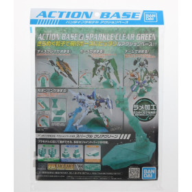 Gundam - Action Base 2 Clear Sparkle Green