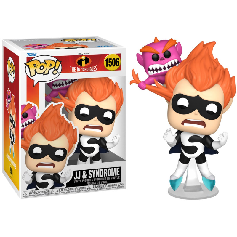 Disney / PIxar - Pop! The Incredibles 20th Anniversary - JJ & Syndrome n°1506