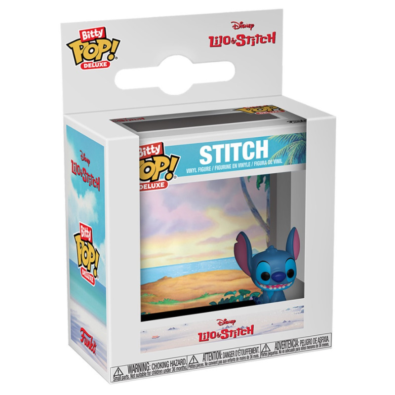 DÉCEMBRE 2024 : Disney : Lilo & Stitch - Bitty Pop! Deluxe - Stitch Beach