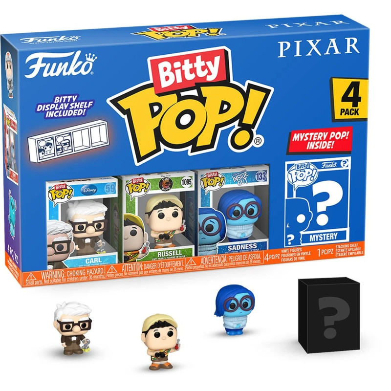 Disney / Pixar - Bitty Pop! - 4-Pack Up! (Là-Haut)