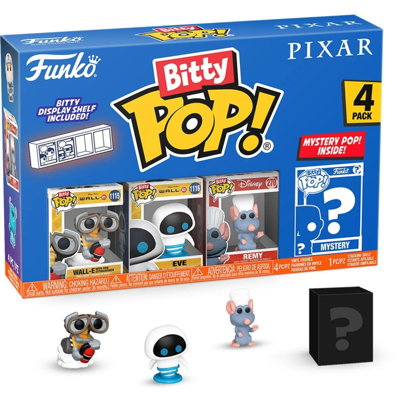 Disney / Pixar - Bitty Pop! - 4-Pack Wall-E