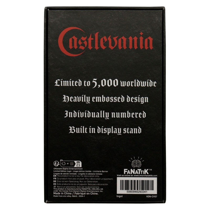 Castlevania - Lingot Alucard Shield Limited Edition 5000 ex