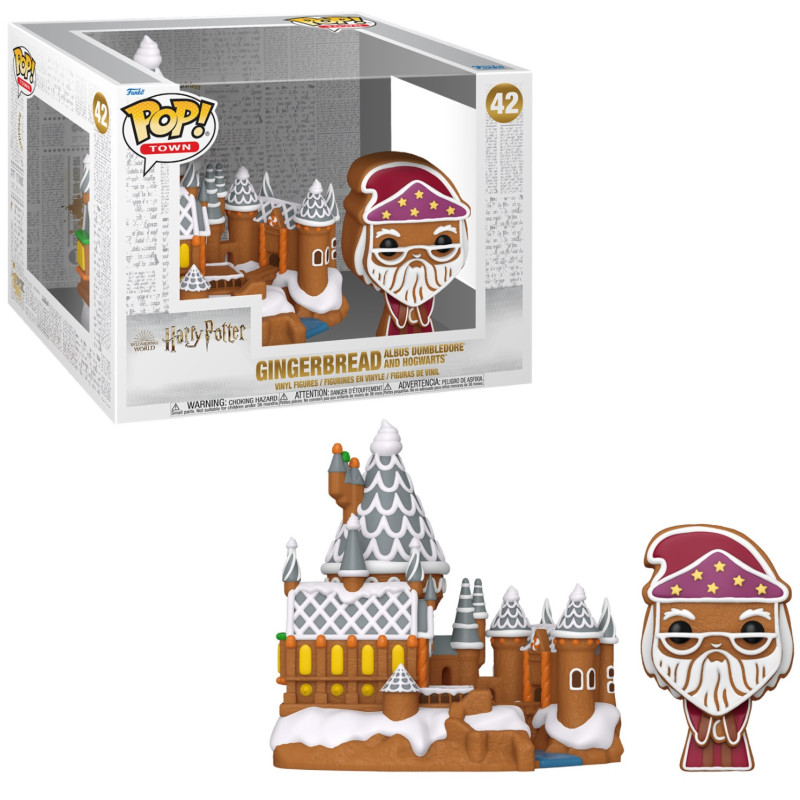 Harry Potter - Pop! Town - Gingerbread Dumbledore & Hogwarts n°42