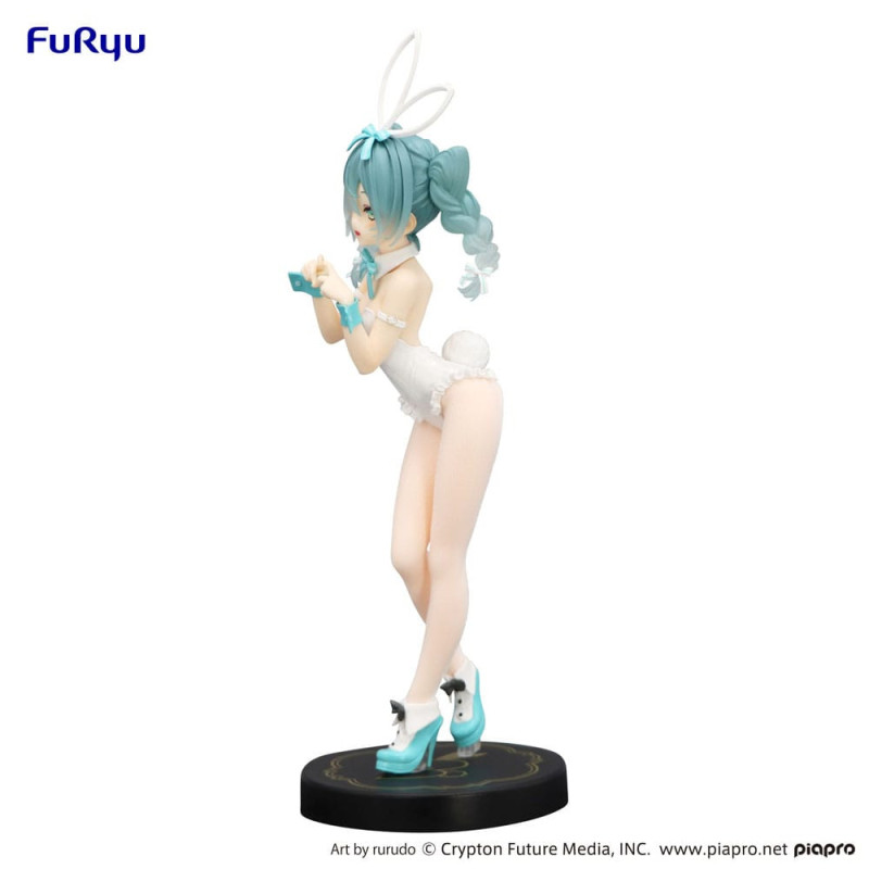 AVRIL 2025 : Hatsune Miku - Figurine BiCute Bunnies Miku Rurudo White Color Ver. 27 cm