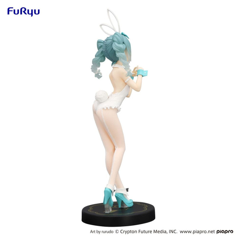 AVRIL 2025 : Hatsune Miku - Figurine BiCute Bunnies Miku Rurudo White Color Ver. 27 cm