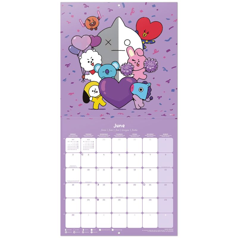 BT21 - Calendrier 2025