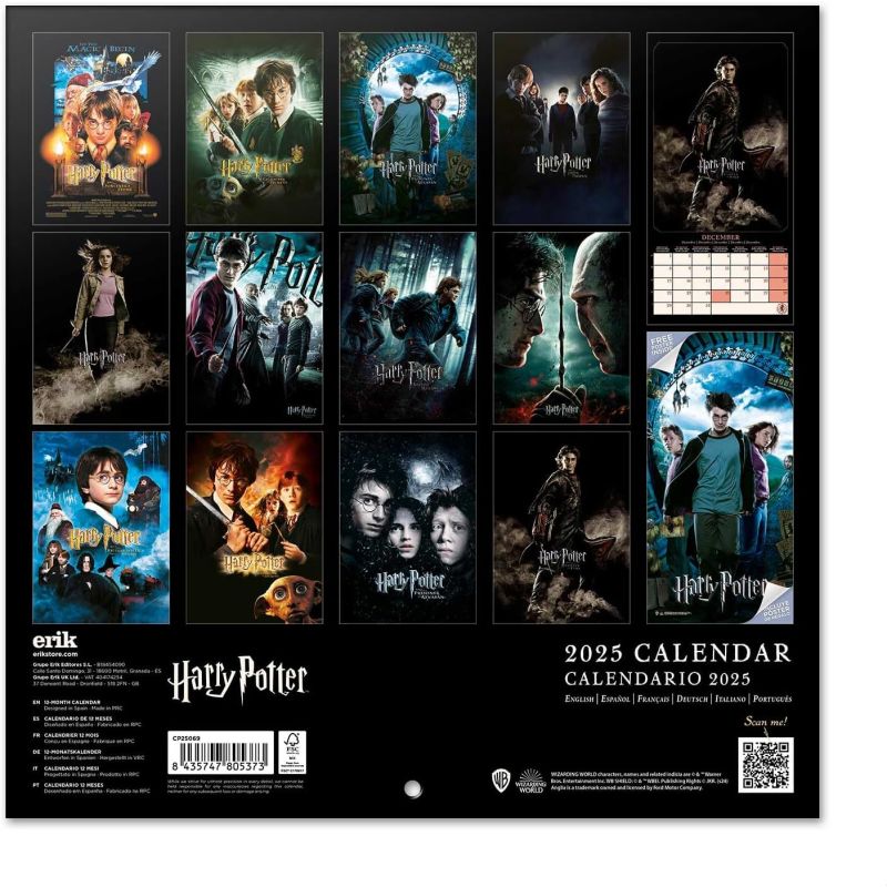 Harry Potter - Calendrier 2025