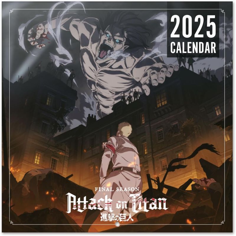 L'Attaque des Titans - Calendrier 2025