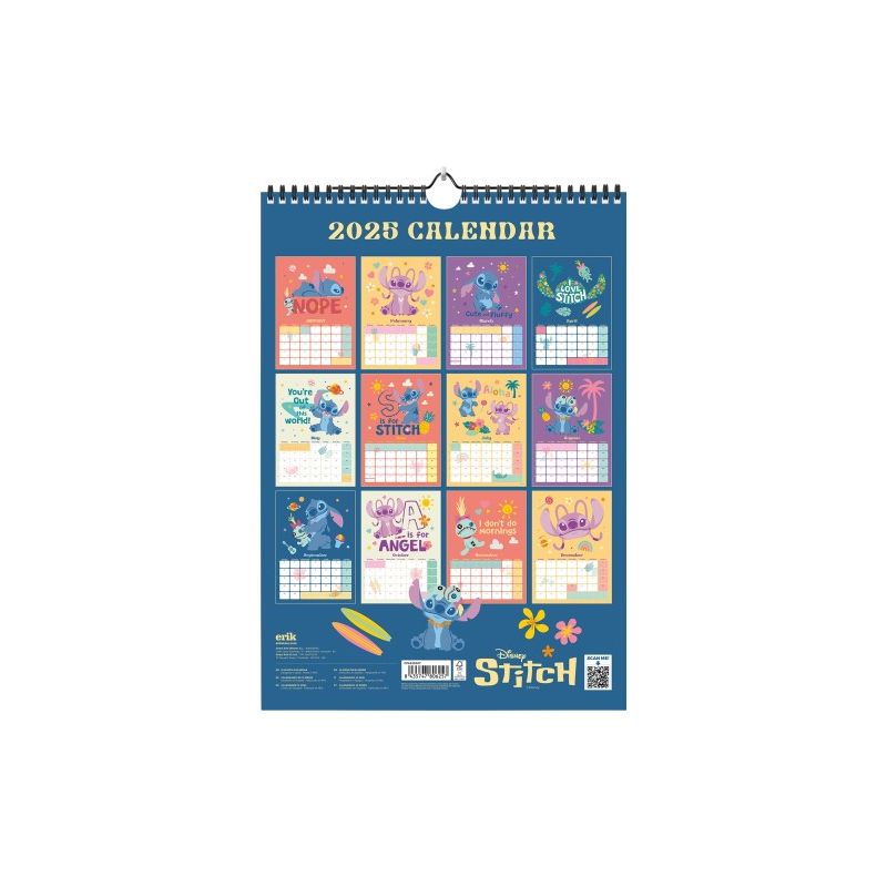 Disney - Calendrier A3 2025 Stitch