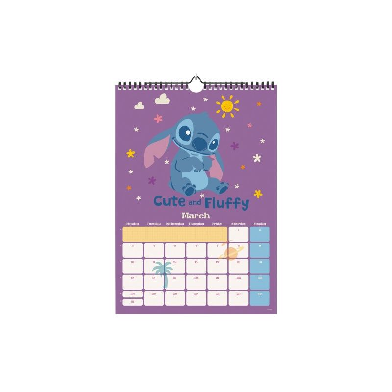 Disney - Calendrier A3 2025 Stitch