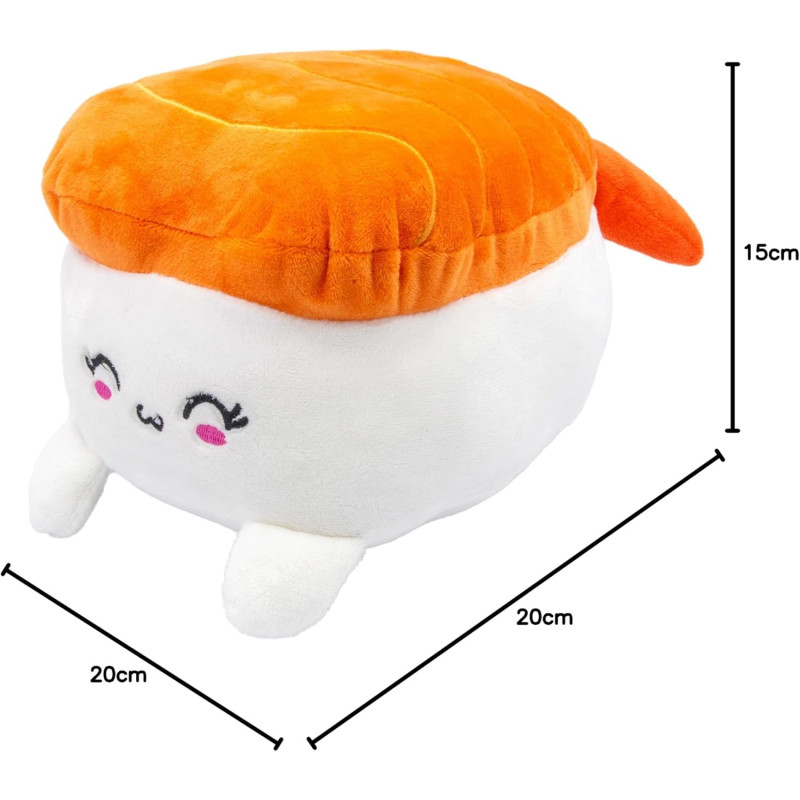 Peluche Plushi Nigiri crevette 20 cm