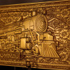 NOVEMBRE 2024 : The Polar Express - Réplique Train Ticket 24k Gold Plated 2004 exemplaires