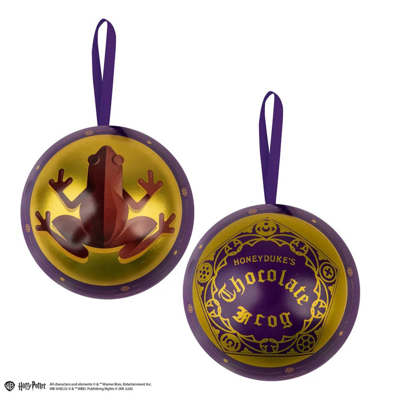 Harry Potter - Boule à sapin capsule Lanière Chocogrenouille