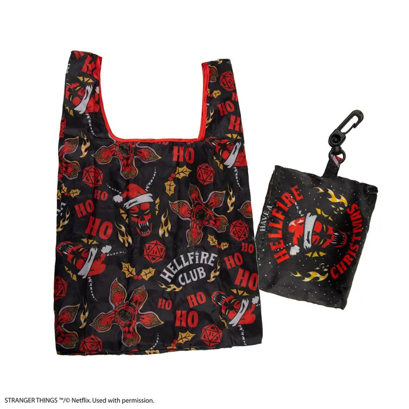 Stranger Things - Boule à sapin capsule Sac shopping Hellfire Club