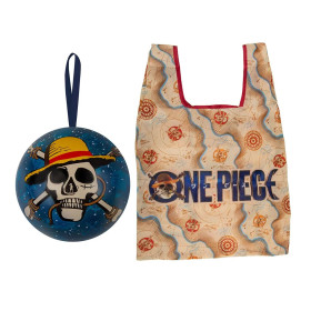 One Piece (Netflix) - Boule à sapin capsule Sac shopping Jolly Roger