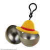 NOVEMBRE 2024 : One Piece (Netflix) - Boule à sapin capsule Porte-clé bag clip peluche Chapeau Luffy