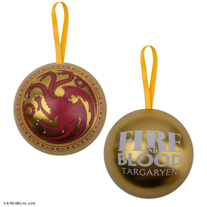 Game of Thrones - Boule à sapin capsule Collier Targaryen