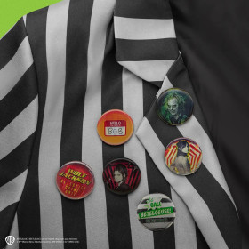 Beetlejuice - Set de 6 badges