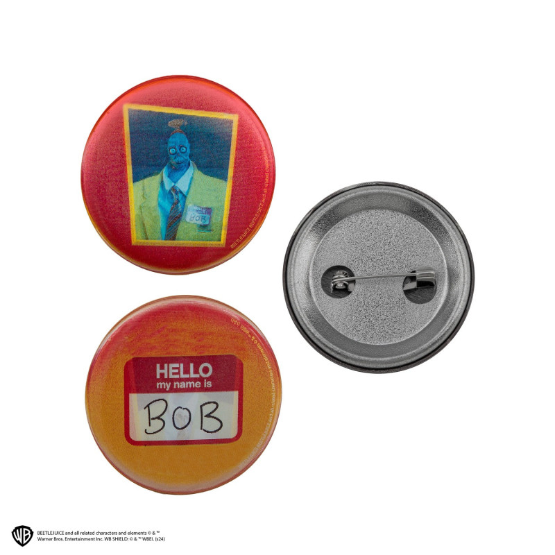 Beetlejuice - Set de 6 badges lenticulaires