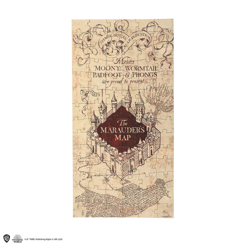 Harry Potter - Boule à sapin capsule Puzzle Marauder's Map